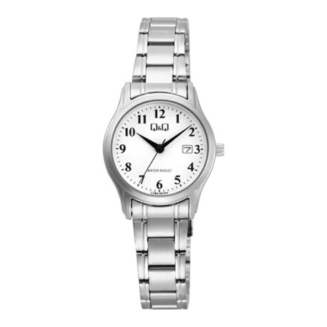 Reloj Análogo Q&Q Resistente al agua Mujer – Plateado Reloj Análogo Q&Q Resistente al agua Mujer – Plateado