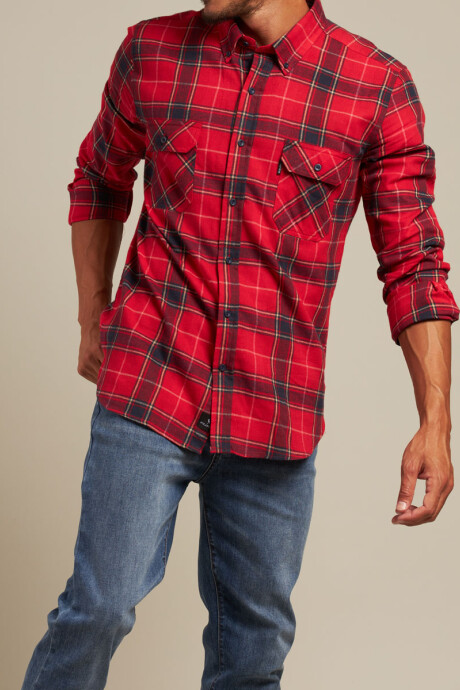CAMISA PIER POLANCO Rojo