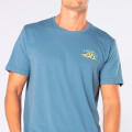 T-SHIRT GRANT TEEN RUSTY Azul Piedra