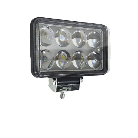 FARO LED - RECTANGULAR 15X9CM 24W 8 LED 12-24V CORTA Y LARGA - FARO LED - RECTANGULAR 15X9CM 24W 8 LED 12-24V CORTA Y LARGA -