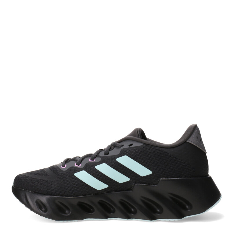 Championes de Mujer Adidas Switch Run Negro - Gris - Verde Agua