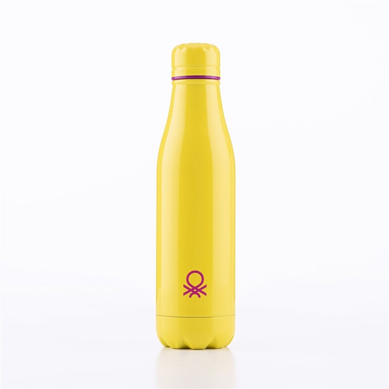 Botella Térmica Benetton Acero Inox 500ml Amarillo