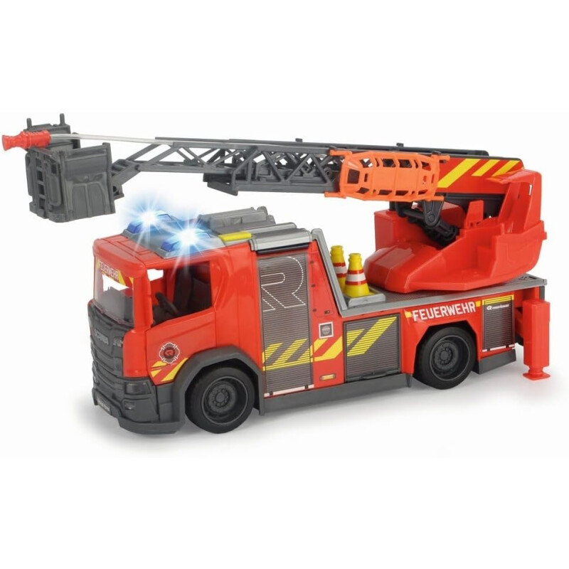 Patrulla de bomberos Dickie Scania 35cm Patrulla de bomberos Dickie Scania 35cm