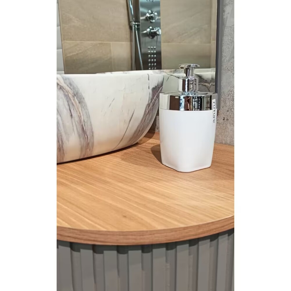 DISPENSADOR DE JABON DE MESA BLANCO Dispensador De Jabon De Mesa Blanco