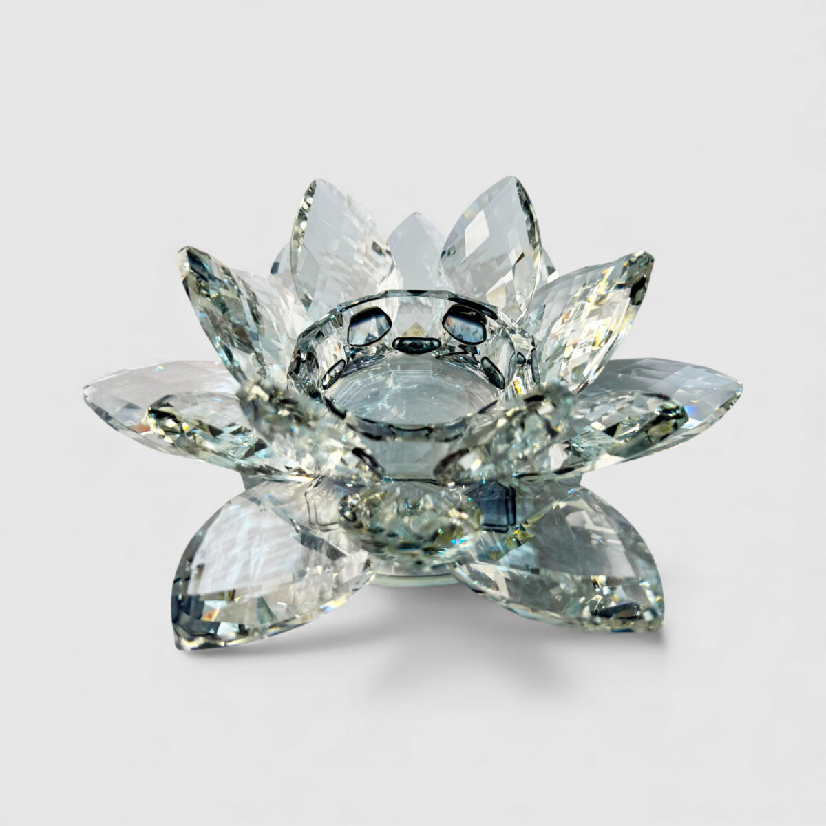 Centro De Mesa Flor De Loto - Transparente 