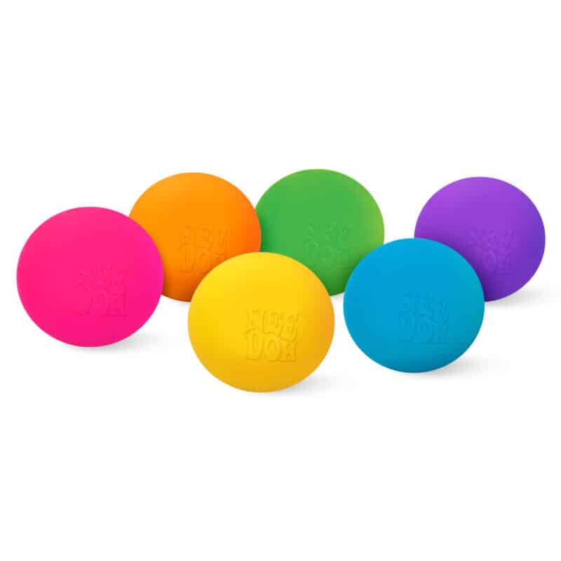RAINBOW TEENIE NEEDOH- squishy pelota Rainbow Teenie Needoh- Squishy Pelota