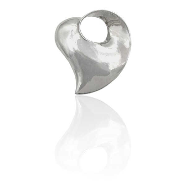Dije Corazón-Plata 925-Sin Piedra-CP3288 Sinpiedra
