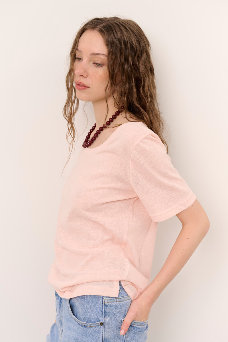 REMERA FLAMEE ROSA