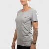 Diadora Dama Sport T-shirt Crew Neck-grey Gris