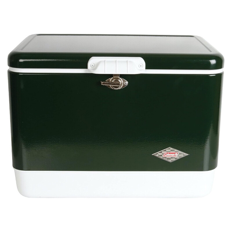 Conservadora Coleman Deluxe Acero Inox 51 L Verde