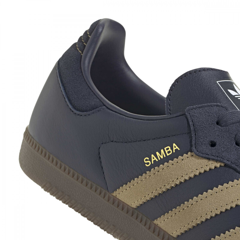 CHAMPIONES ADIDAS SAMBA OG Hombre JR0894 Marino Oscuro-beige Dorado