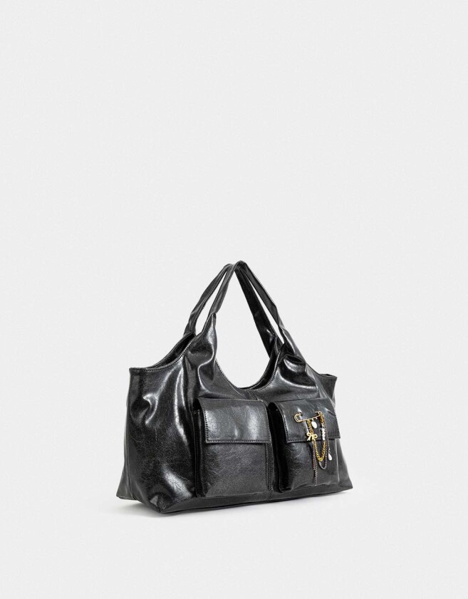 Shopper Carteras De Mano - Negro