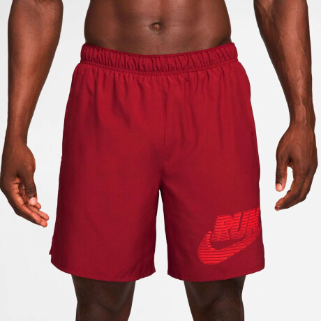Short Nike Dri-Fit Chllgr Rn Enrgy 7Bf Sh de Hombre Rojo