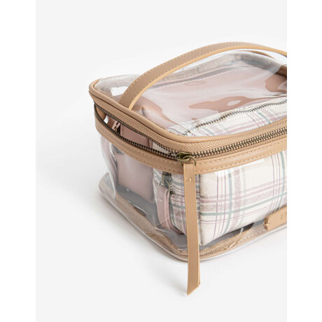 Porta Cosméticos Combinacion Bicolor