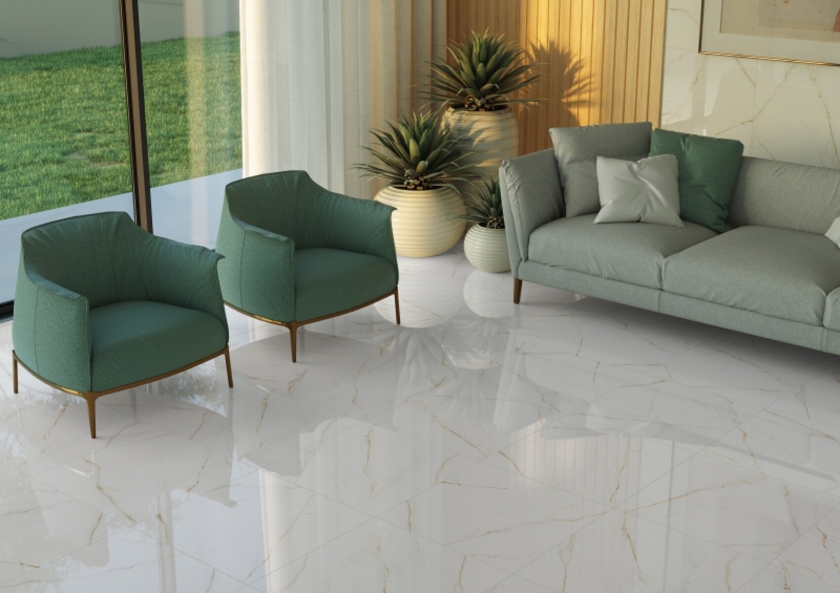 Gres natural Calacata D´oro - 1.69m2 