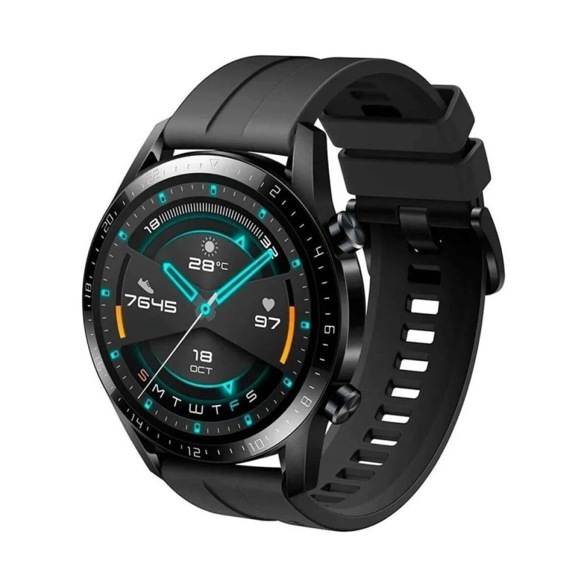 Reloj Smartwatch HUAWEI GT 2 1.39' AMOLED GPS BT 46mm - Matte Black 