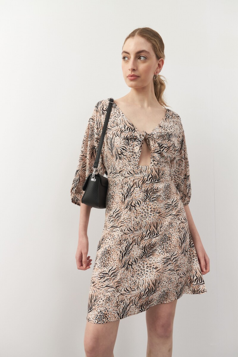 VESTIDO PORT Animal Print