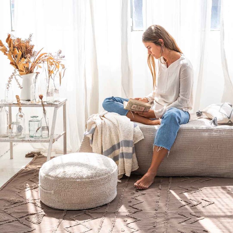 Pouf lavable -Chill Natural