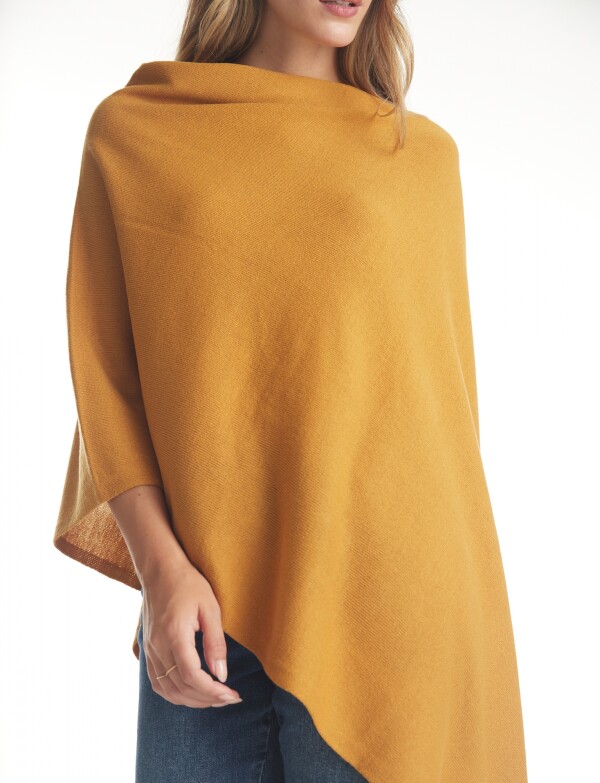 Poncho Colors MOSTAZA