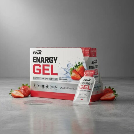 Gel Energético ENA Energy Gel caja x 12 ud Frutilla