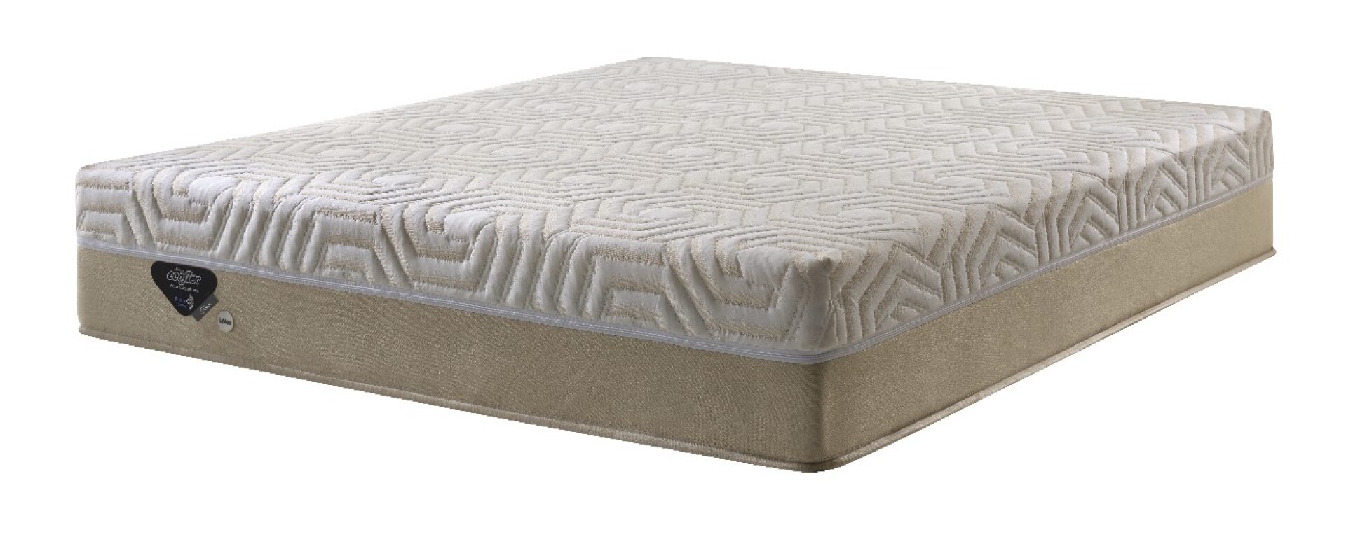 Colchón Resorte Y Latex Ecoflex TRIUM QUEEN Plazas 