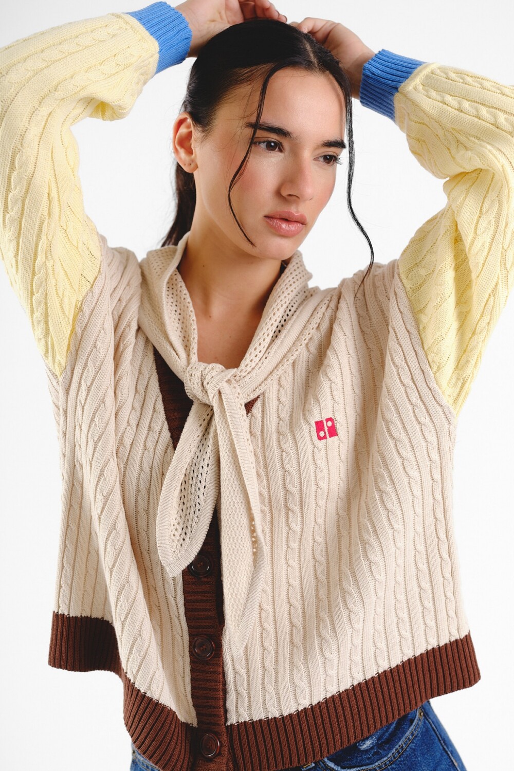 Cardigan Comodín Amarillo