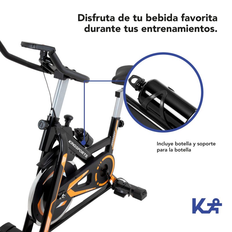 Bicicleta Fija Estática 10 kg para Spinning Cardio Fitness Bicicleta Fija Estática 10 kg para Spinning Cardio Fitness