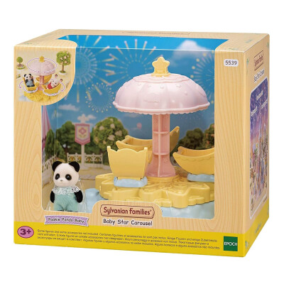 Casa de muñecas con carrusel Baby Star de Sylvanian Families Casa de muñecas con carrusel Baby Star de Sylvanian Families