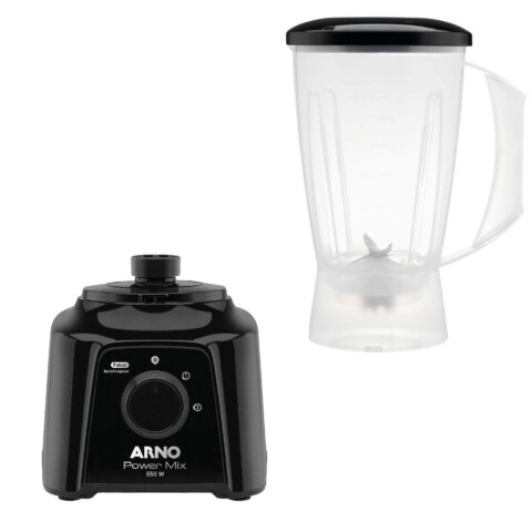 Licuadora Arno LQ10 Powermix 1.25 litros Negro Licuadora Arno LQ10 Powermix 1.25 litros Negro