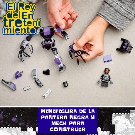 Lego Pantera Negra Robot Marvel 76204 Juego 124pcs Lego Pantera Negra Robot Marvel 76204 Juego 124pcs