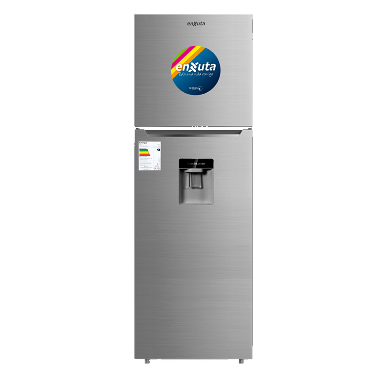 REFRIGERADOR ENXUTA 248 LTS CON DISPENSADOR INOX 