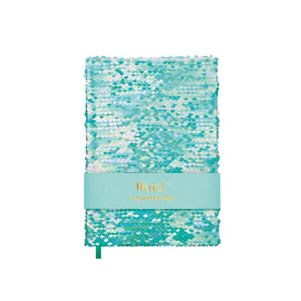 Cuaderno MiquelRius mint liso 80 hojas Lentejuelas