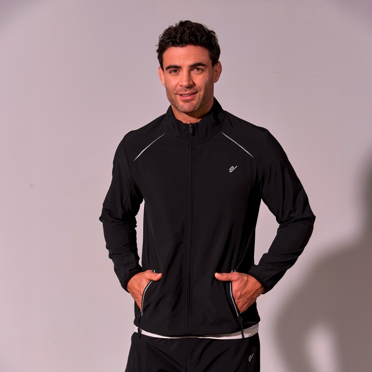 Jacket Charlie de Hombre - Negro 