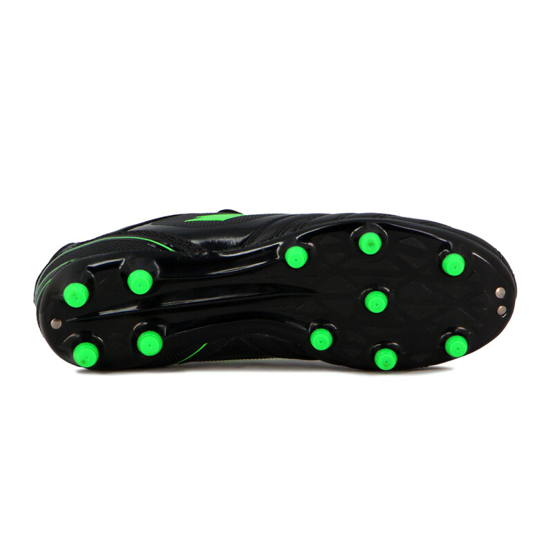 Lotto Milan Md Futbol Teen Blk/grn Negro-verde