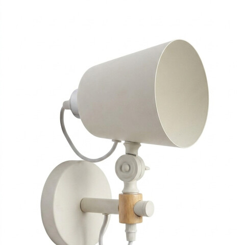 [OUTLET] Aplique Spot de Pared Nórdico Metal para Lámpara E27 - Blanco [OUTLET] Aplique Spot de Pared Nórdico Metal para Lámpara E27 - Blanco