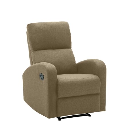 Sofá Reclineble 1 Cuerpo Taos Beige Sofá Reclineble 1 Cuerpo Taos Beige
