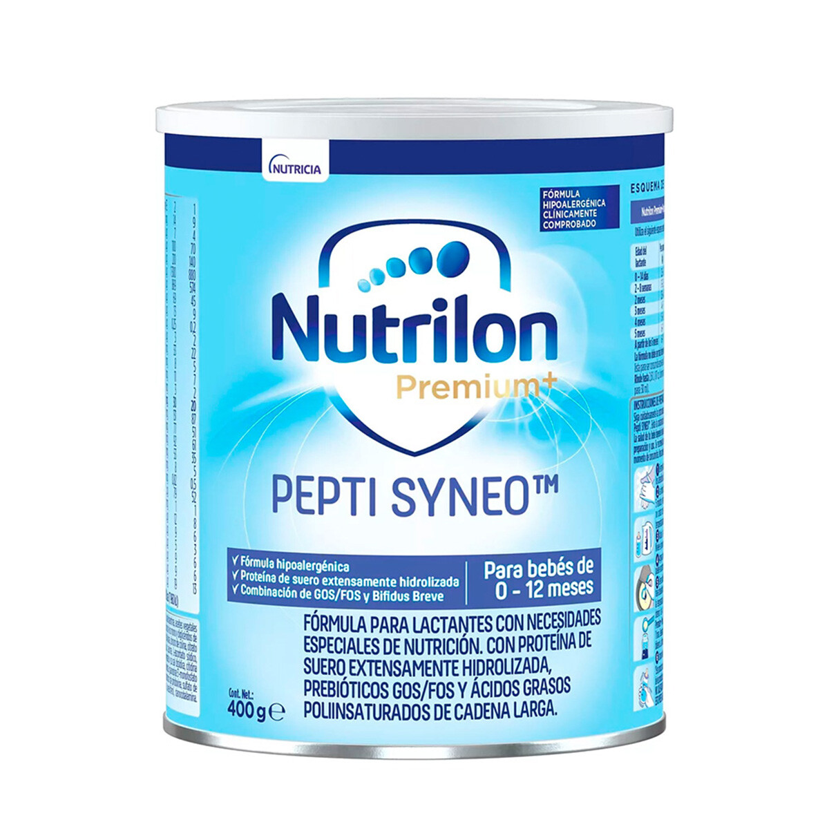 NUTRILON PREMIUN + PEPTI SYNEO FR. X 400 