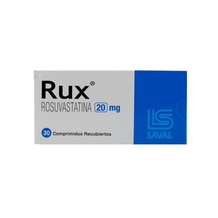 RUX 20 MG. CJ X 30 COMP. REC. única