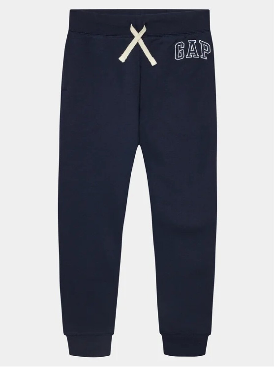 Pantalón Deportivo Logo Con Felpa Gap Niño - Tapestry Navy 