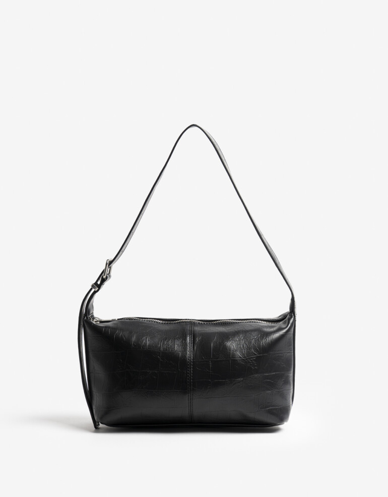 City City Con Detalle De Hebilla. - Negro