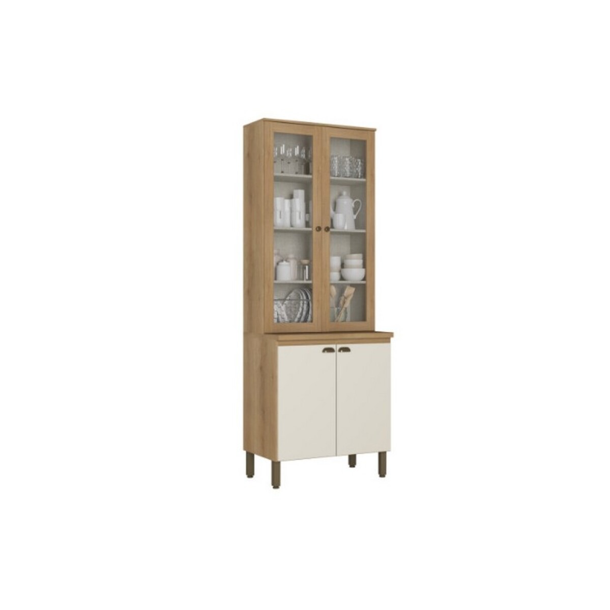 CRISTALERO 4 PUERTAS FINESSE CON VIDRIO CAP OFW 