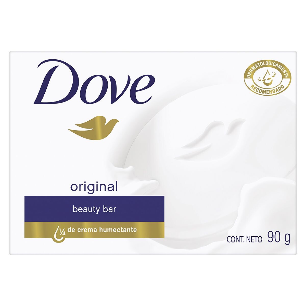DOVE JABON BLANCO CREMA PAQ48/ 90 GR. UN 