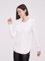 Sweater Aspasia Marfil / Off White