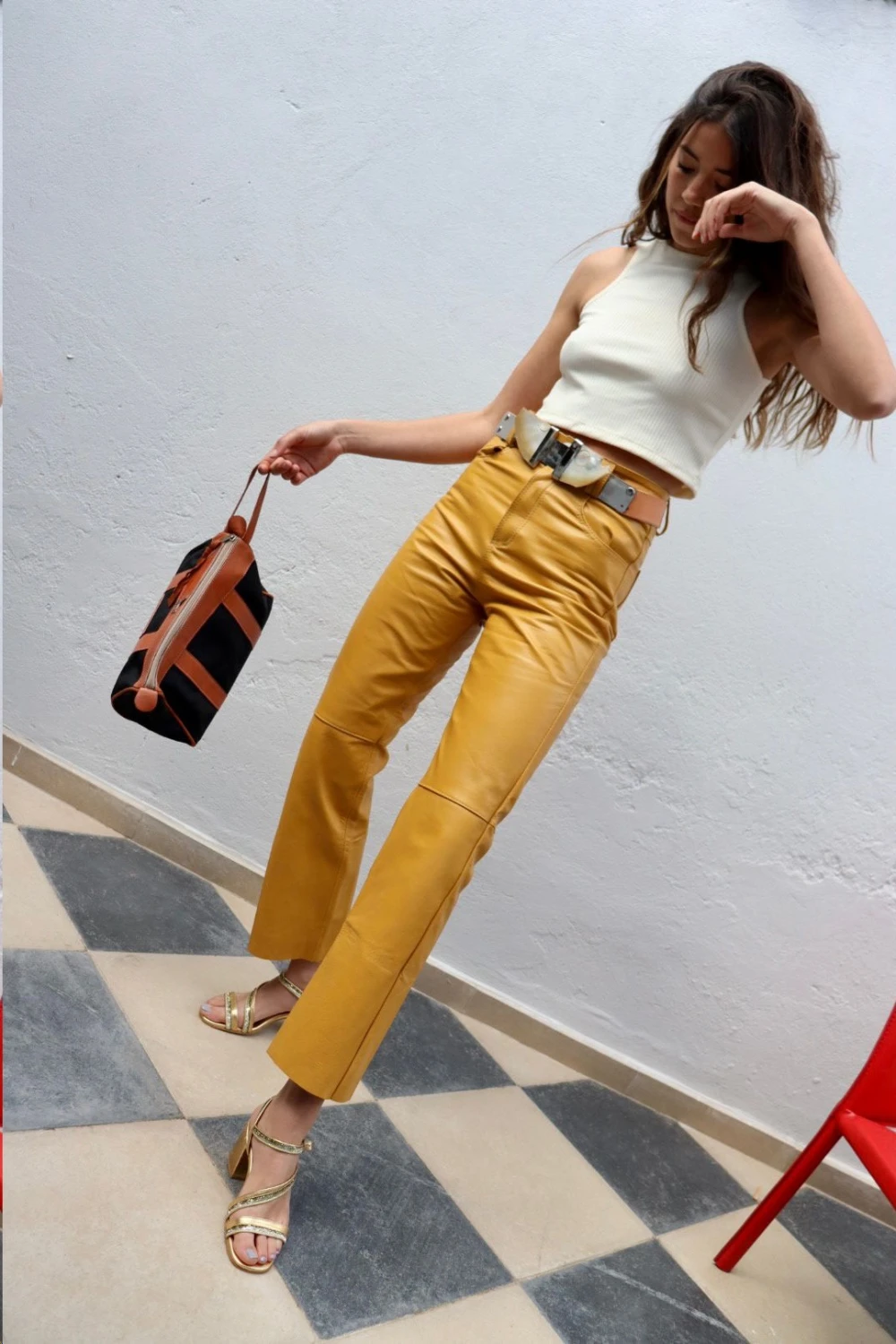 Leather Jeans Crawford