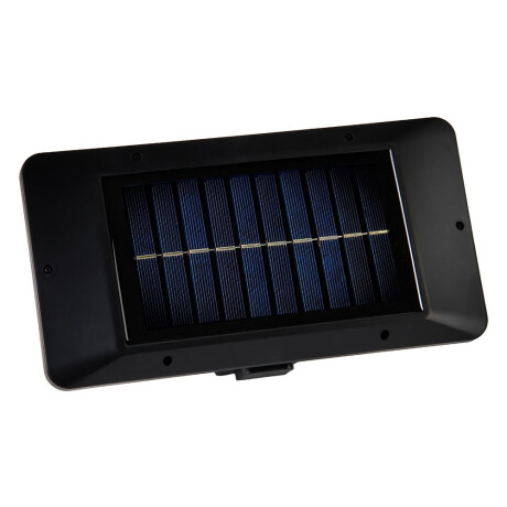 Foco Solar de Pared Exterior 137Leds c/Sensor Mov y Control Negro