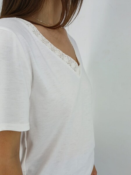 T-SHIRT WANNA 2430 BLANCO