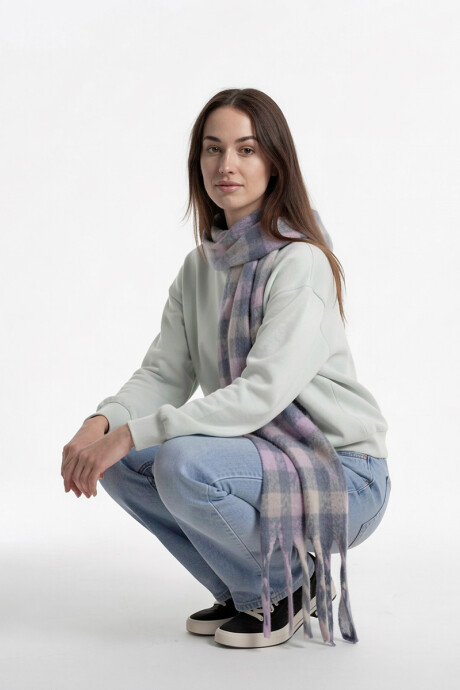 BUFANDA CALAR DIXIE Rosado