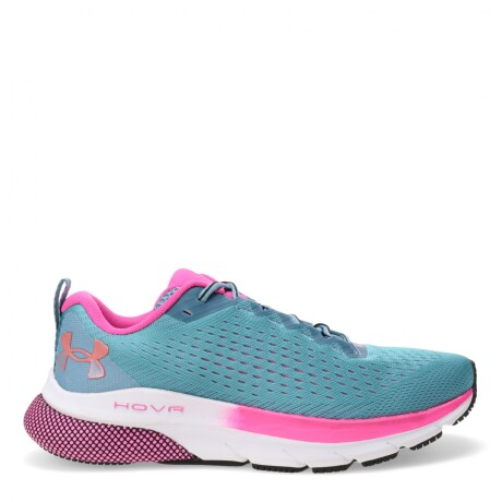 Championes de Mujer Under Armour Hovr Turbulence Azul - Rosado