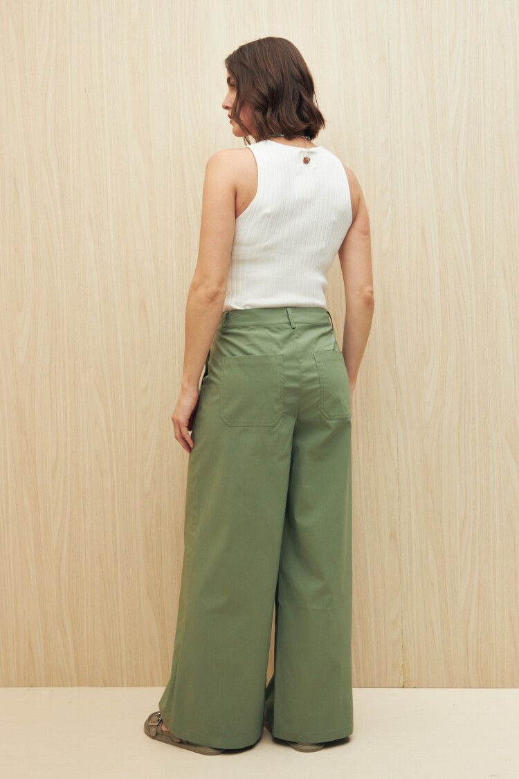 PANTALÓN IZEL Verde Hierba