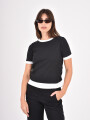 REMERA NINA NEGRO